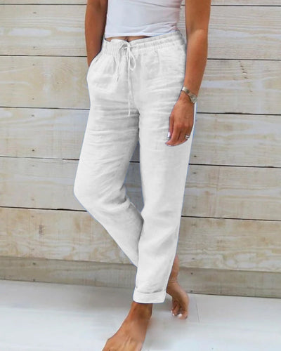 Sophia | Pantalon confortable en lin