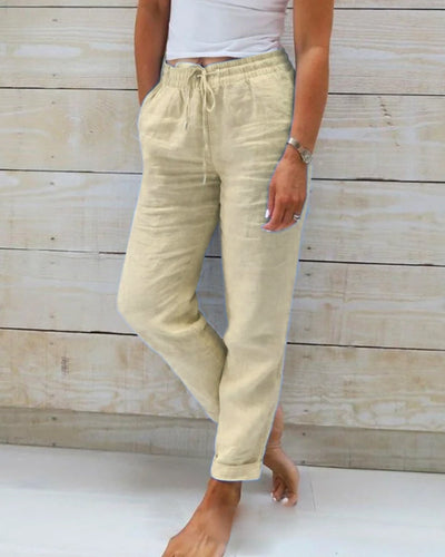 Sophia | Pantalon confortable en lin