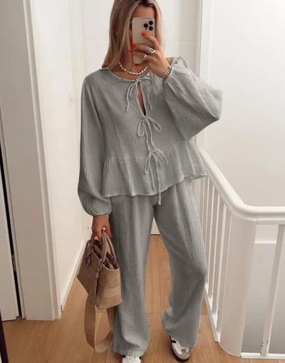 Sophia | Ensemble 2 pièces de luxe léger