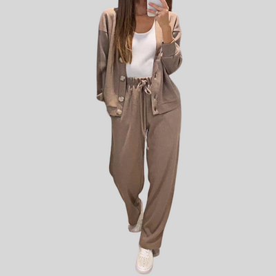 Sophia | Ensemble confortable 2 pièces en tricot