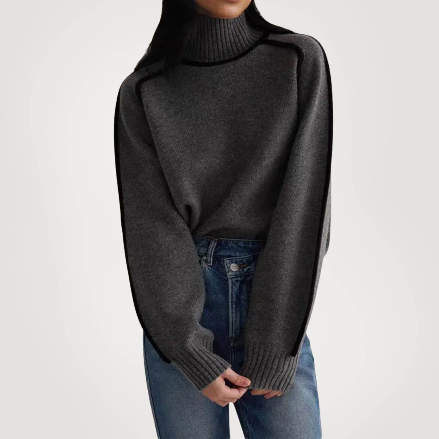 Sophia | Pull à col roulé confortable et luxueux